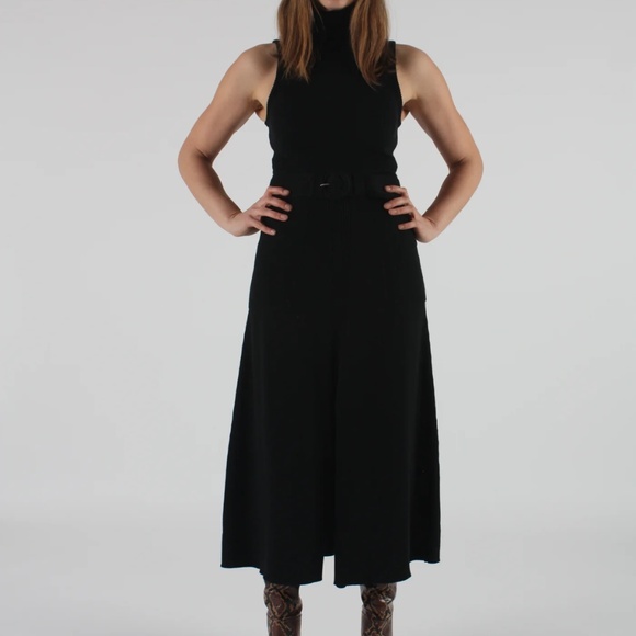 Elle Belted Sweater Dress - Picture 1 of 5